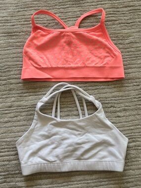 Athleta Girls 2 Strappy Sports Bras